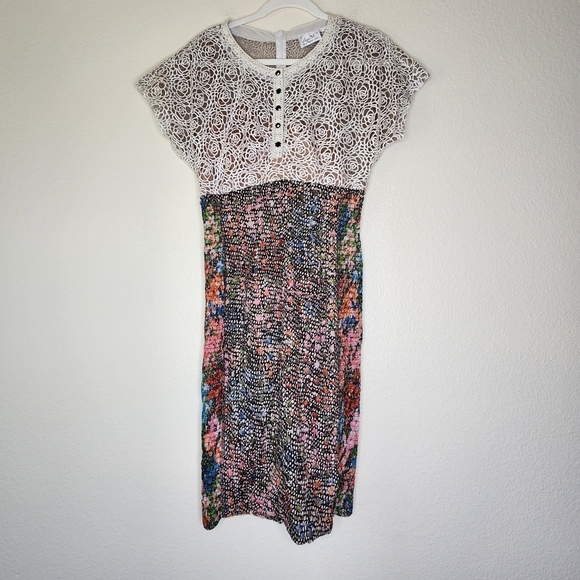 Anthropologie Byron Lars Beguile Lace Study Dress 4 - Picture 3 of 7